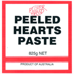 Peeled Hearts Paste : Plover Brand